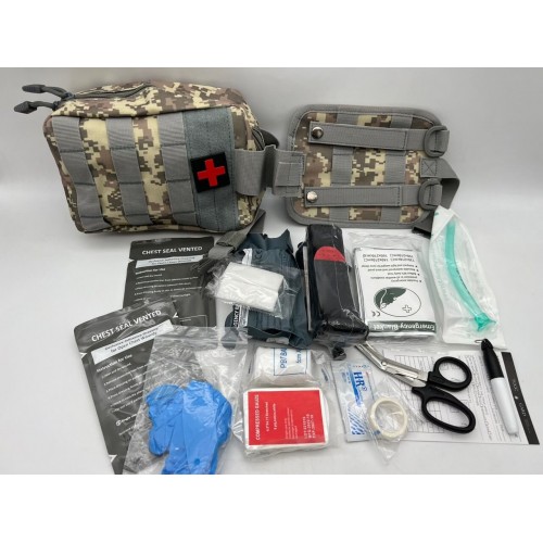 Номер 1. АРМЕЙСКАЯ АПТЕЧКА первой помощи ‼️УКОМПЛЕКТОВАННАЯ / универсальная медицинская аптечка. Отрывная в Бердске