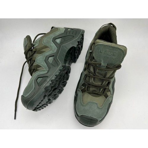 Тактические треккинговые демисезонные ботинки реплика LOWA (Низкие) в Бердске