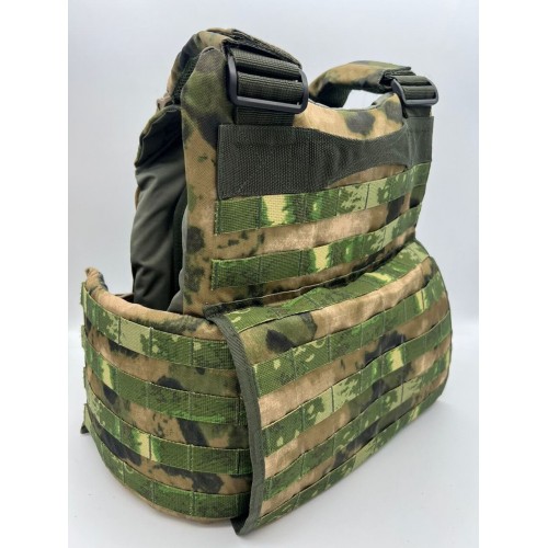 Бронежилет ЗАЩИТНИК в Бердске с кевларовым баллистическим пакетом C2, капами и бронеплитами Бр5