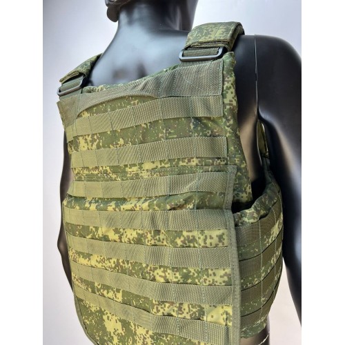 Бронежилет ЗАЩИТНИК в Бердске с кевларовым баллистическим пакетом C2, капами и бронеплитами Бр5