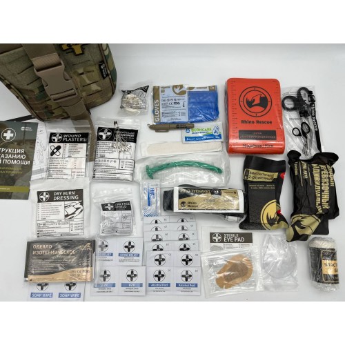 Военная тактическая аптечка RHINO RESCUE 25в1 в Бердске