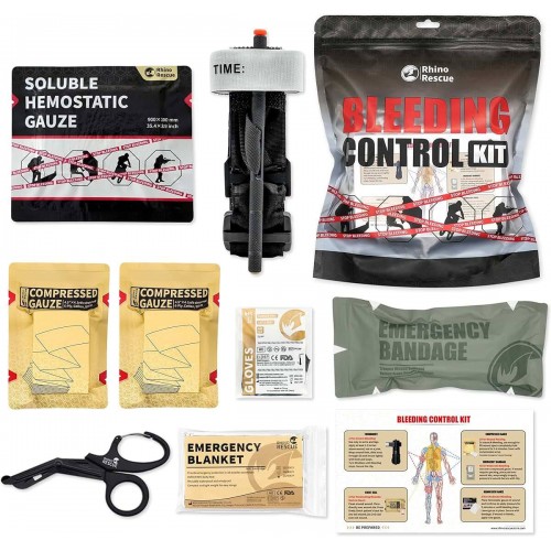 Комплект для остановки кровотечений «Bleeding Control Kit» Rhino Rescue в Бердске