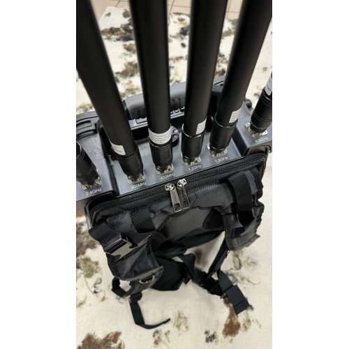 Рюкзак Гарпия CKJ-1704-Mobile подавитель дронов в Бердске 6 каналов 300W