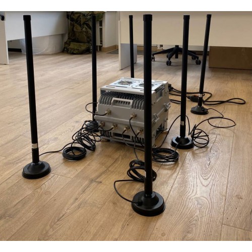 РЭБ РОМАШКА-6 канальный с выносными антеннами в Бердске подавитель дронов