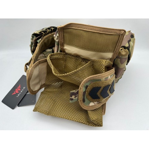 Пояс разгрузочный YAKEDA тактический с подсумками в Бердске