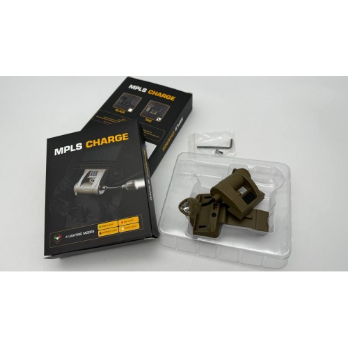 Нашлемный тактический фонарь MPLS Charge аккумуляторный в Бердске