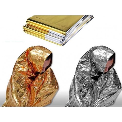 Спасательное покрывало / изотермическое одеяло 160х210 см (термоодеяло) в Бердске