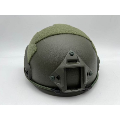 Кевларовый тактический баллистический шлем FAST Ops-Core NIJ IIIA / Бр2 класс защиты / без ушей с системой регулировки Венди в Бердске