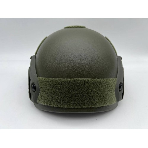 Кевларовый тактический баллистический шлем FAST Ops-Core NIJ IIIA / Бр2 класс защиты / без ушей с системой регулировки Венди в Бердске