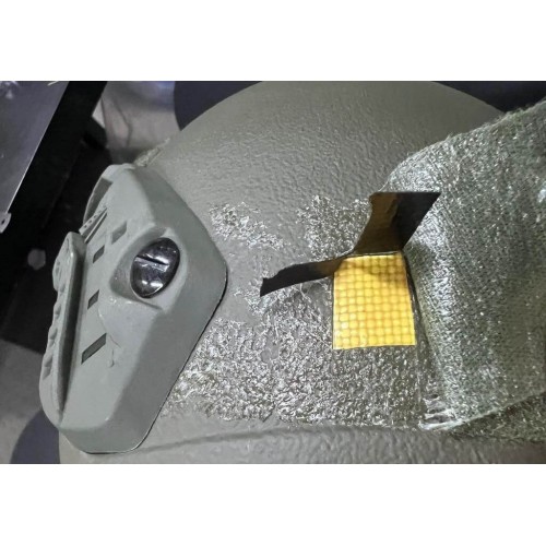 Кевларовый тактический баллистический шлем FAST Ops-Core NIJ IIIA / Бр2 класс защиты / без ушей с системой регулировки Венди в Бердске