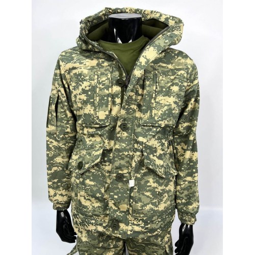 Костюм камуфляжный RIPSTOP водоотталкивающий Amteks THP демисезонный в Бердске