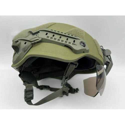 Откидные флип очки с кронштейном на шрауд для тактического шлема в Бердске