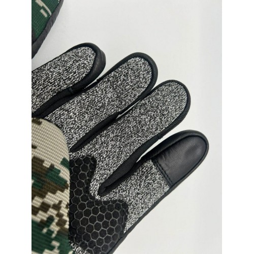 Перчатки с защитой от порезов, тактические с кожаными вставками  в Бердске