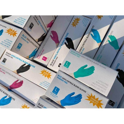 Перчатки WALLY PLASTIC TEXTURED FINGERS BLEND в Бердске