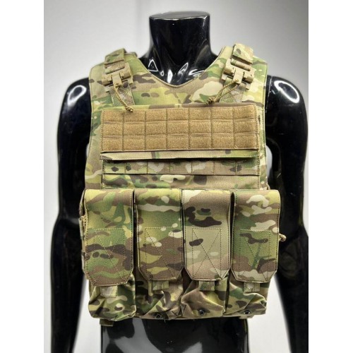 Разгрузка / плитник “UNIVERSAL ARMOR” + чехол для защиты плеч + чехол напашника + чехол для защиты шеи (без баллистики) в Бердске