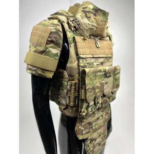 Разгрузка / плитник “UNIVERSAL ARMOR” + чехол для защиты плеч + чехол напашника + чехол для защиты шеи (без баллистики) в Бердске