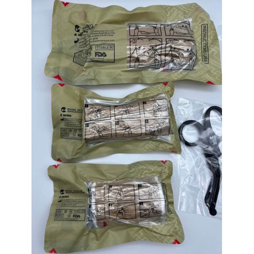 Бинт тактический z-сложенный прессованный (Compressed gauze) в Бердске