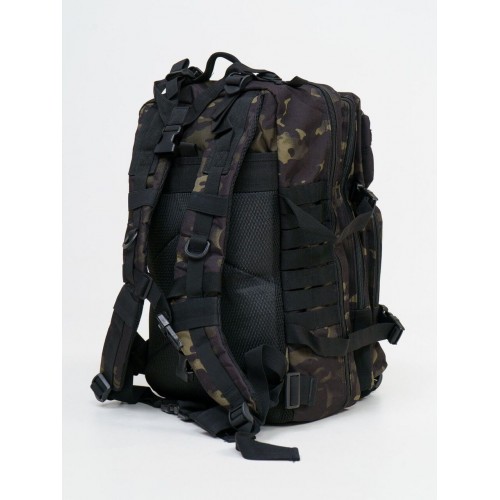 Рюкзак тактический 45 л мультикам тёмный в Бердске