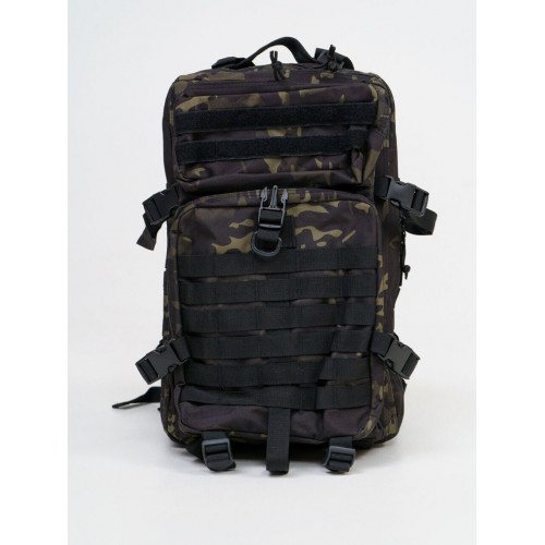 Рюкзак тактический 45 л мультикам тёмный в Бердске