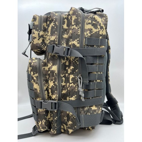 Рюкзак тактический 45 л пиксель/серый в Бердске