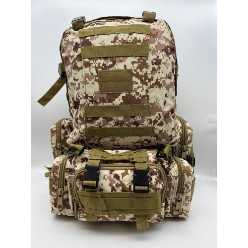 Рюкзак тактический 55 л песок/пиксель в Бердске