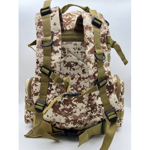 Рюкзак тактический 55 л песок/пиксель в Бердске