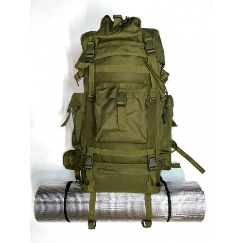 Рюкзак тактический 75 литров цвет хаки в Бердске