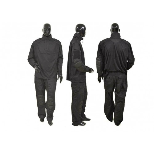 Тактический боевой костюм, чёрный в Бердске