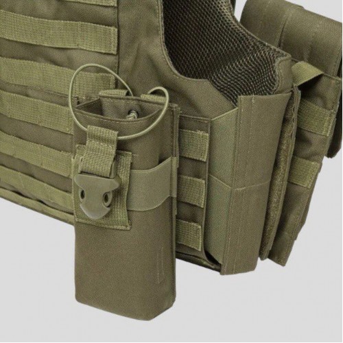 Тактический разгрузочный жилет «5 / пять карманов» с подсумками Tactical Molle Plate Carrier для съемных бронепластин в Бердске