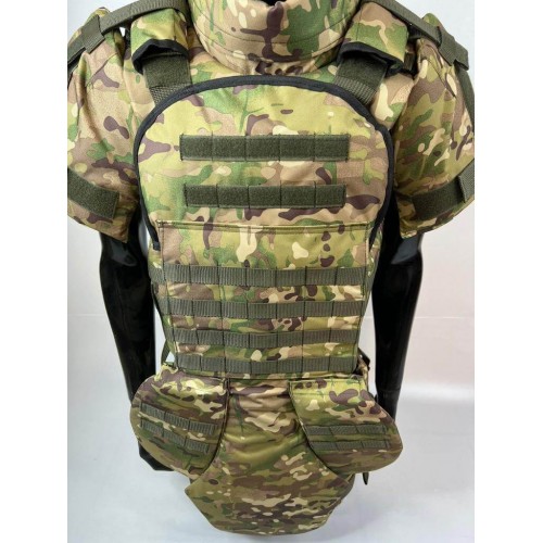 Бронежилет Z-ШТУРМ-2 полностью укомплектованный бронекомплект Бр5/6 класса защиты в Бердске