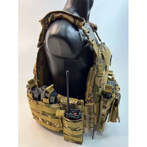 Жилет (плитник быстросъёмный/разгрузка) с возможностью установки боковых плит или боковых баллистических пакетов в Бердске