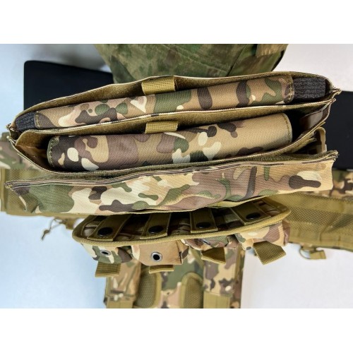 Жилет (плитник быстросъёмный/разгрузка) с возможностью установки боковых плит или боковых баллистических пакетов в Бердске